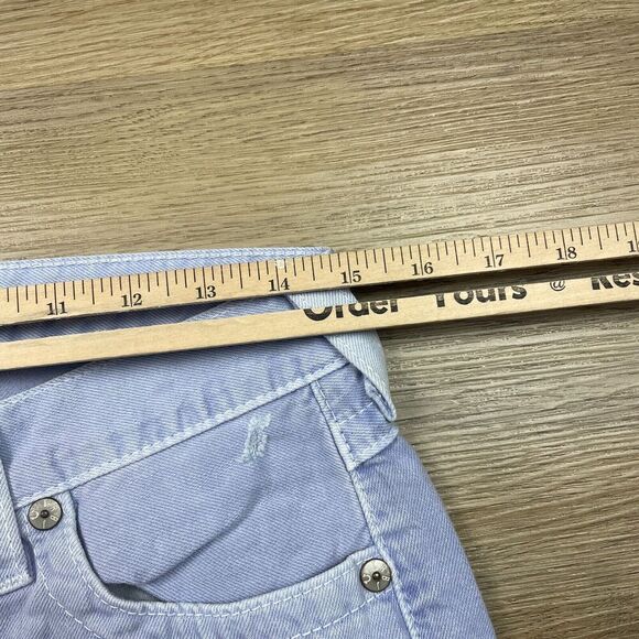 True Religion Jeans Womens 26 Blue Cameron Distressed Straight - Picture 10 of 12